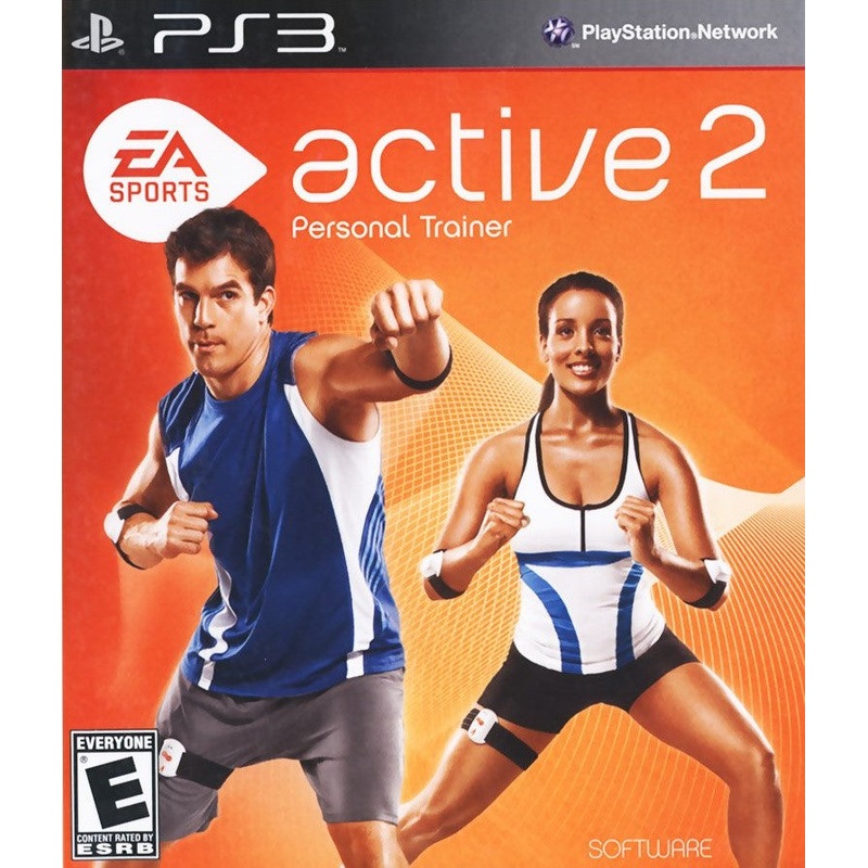 EA Sports Active 2 Playstation 3 Complete in Box Heart Rate Monitor