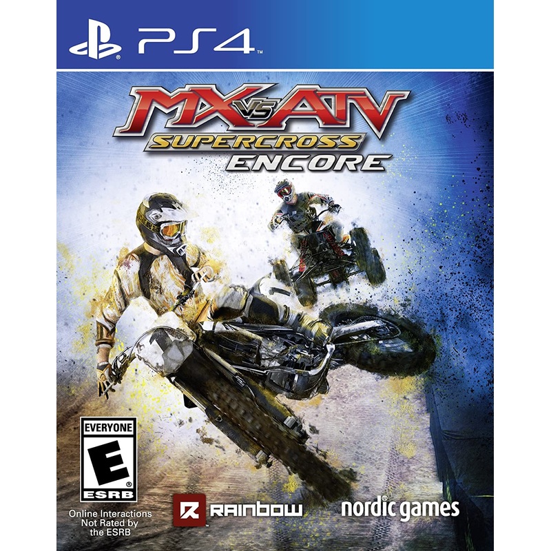 MX vs. ATV: Supercross Encore Playstation 4 W/Case