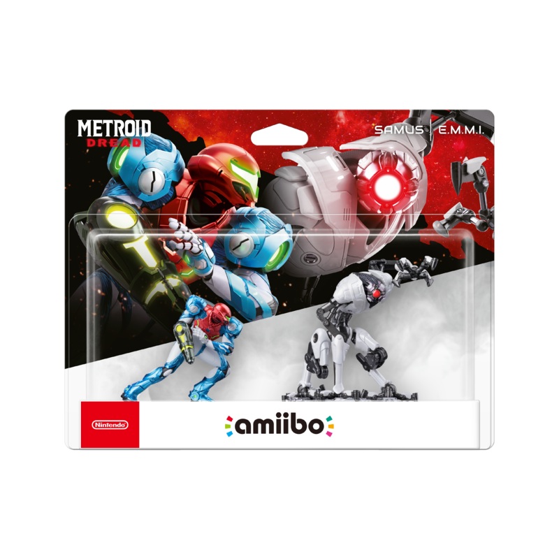 Samus and E.M.M.I. Double Pack amiibo (Metroid Dread Collection)