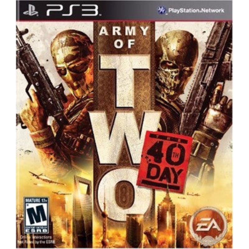 Army of Two: The 40th Day Playstation 3 Complete in Box Black Label