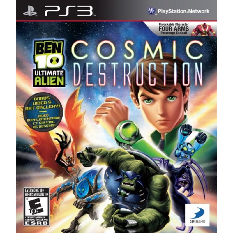 Ben 10 Ultimate Alien: Cosmic Destruction PlayStation 3 Complete in Box