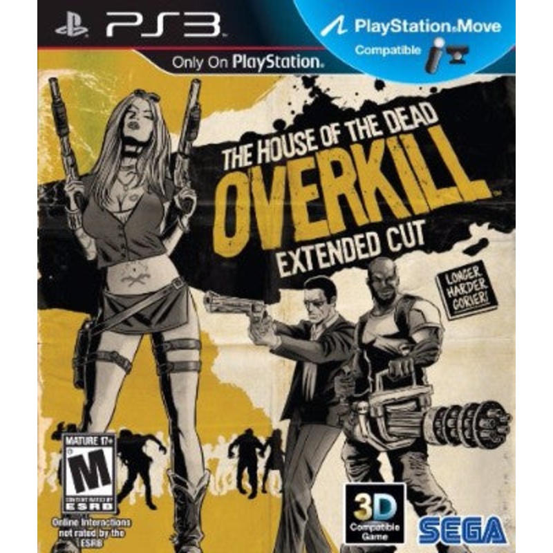 House of the Dead: Overkill – Extended Cut Playstation 3 Complete in Box