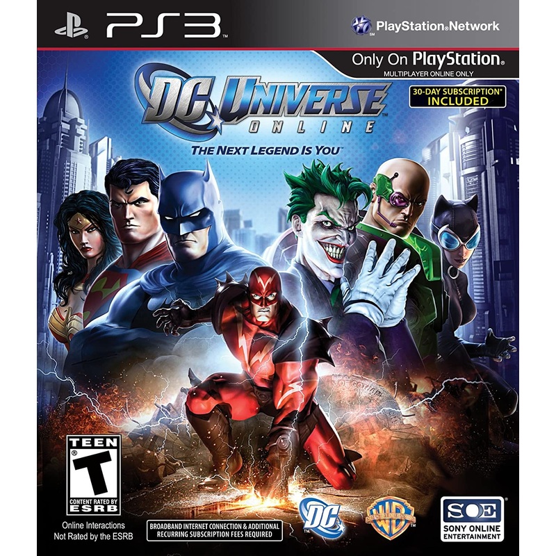 DC Universe Online PlayStation 3 Complete in Box