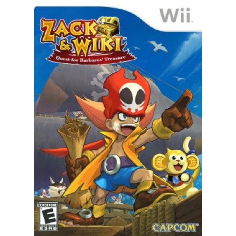 Zack & Wiki: Quest for Barbaros’ Treasure Nintendo Wii Complete in Box