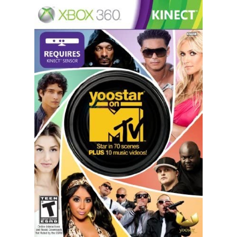 Yoostar on MTV XBOX 360 Kinect Complete in Box