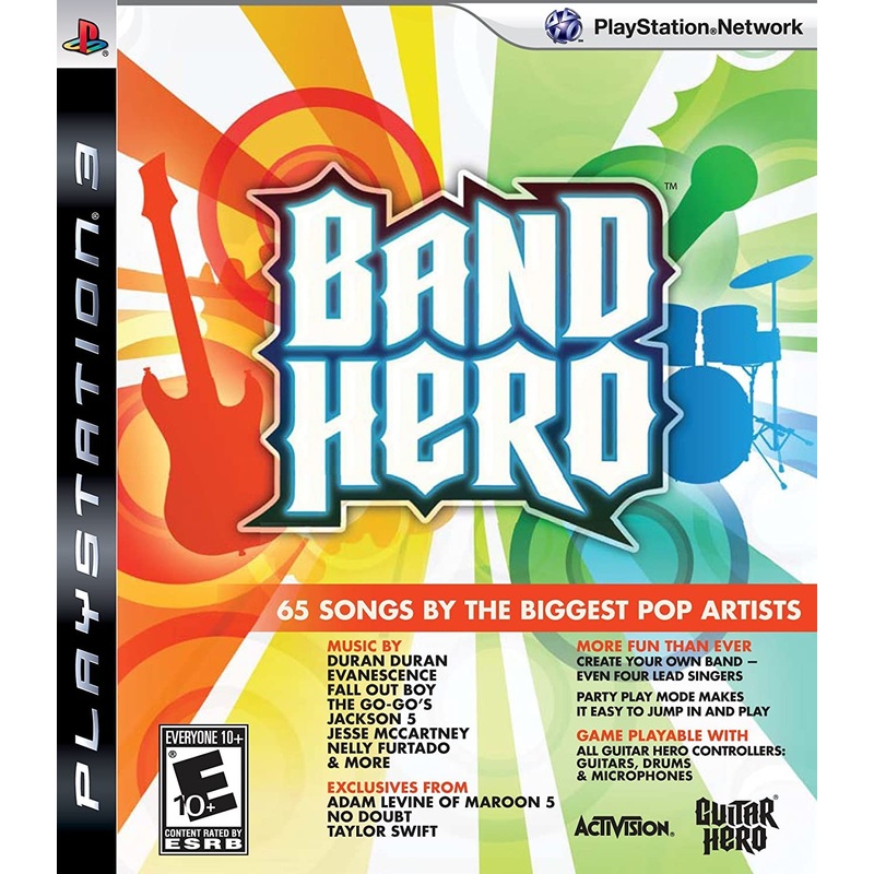 Band Hero PlayStation 3 Complete in Box