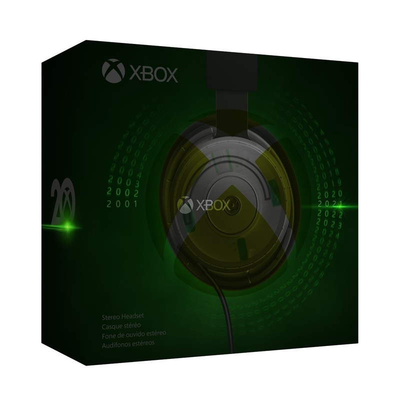 XBSX WIRED STEREO HEADSET 20TH ANNIVERSARY LE – XBS