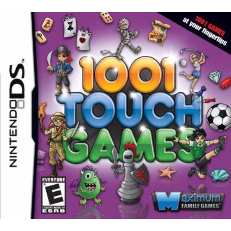 1001 Touch Games Nintendo DS Complete in Box