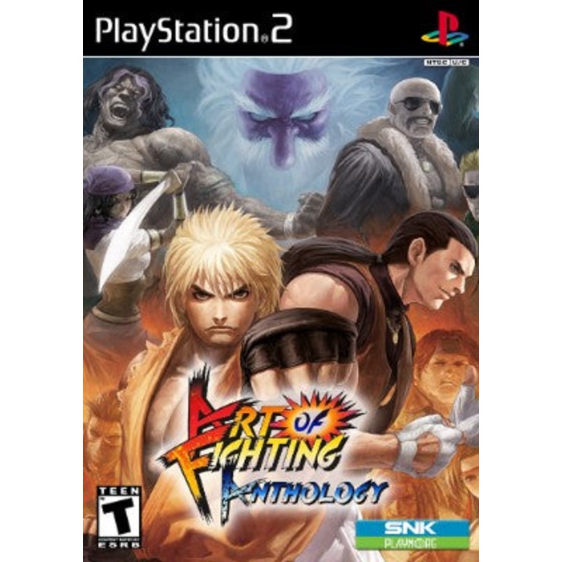 Art of Fighting Anthology Playstation 2 Complete in Box