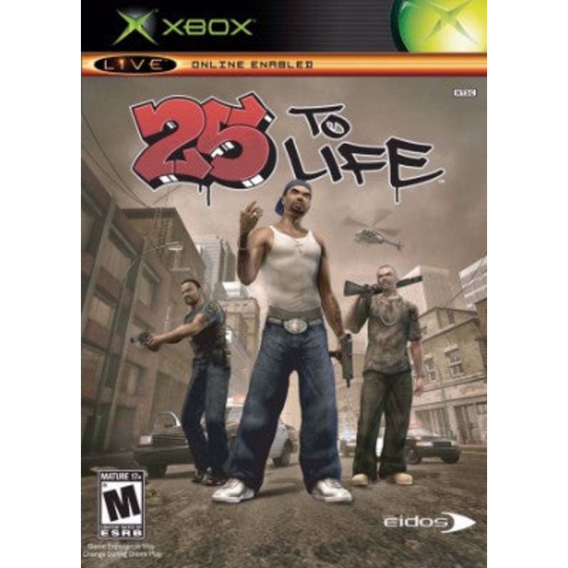 25 to Life XBOX Complete in Box