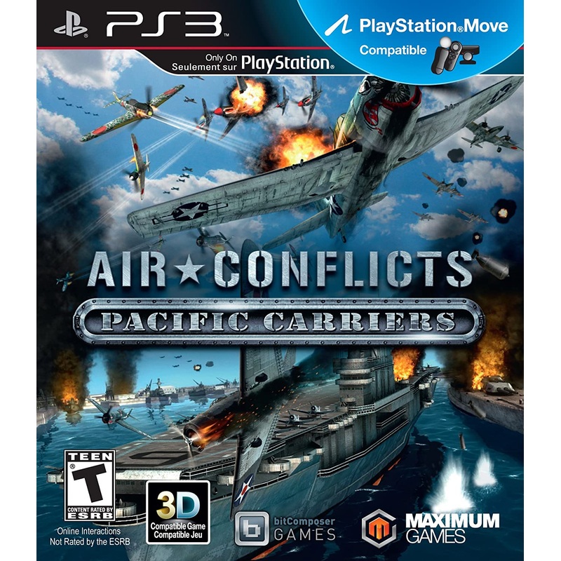 Air Conflicts: Pacific Carriers Playstation 3 Complete in Box