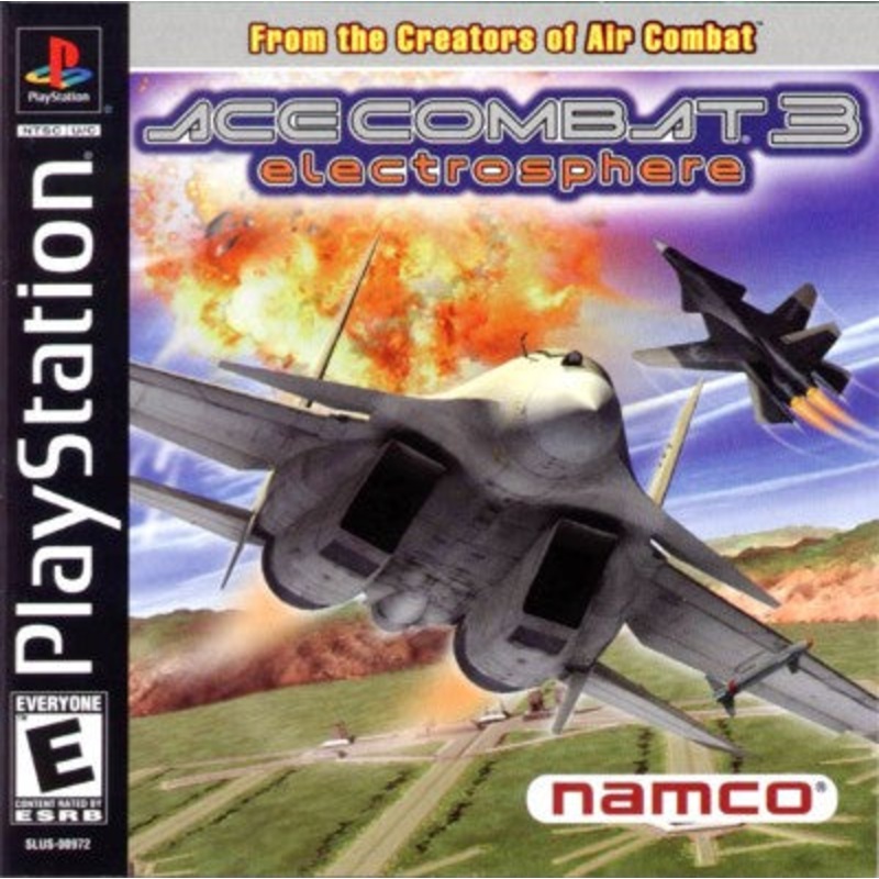 Ace Combat 3: Electrosphere Playstation No Manual
