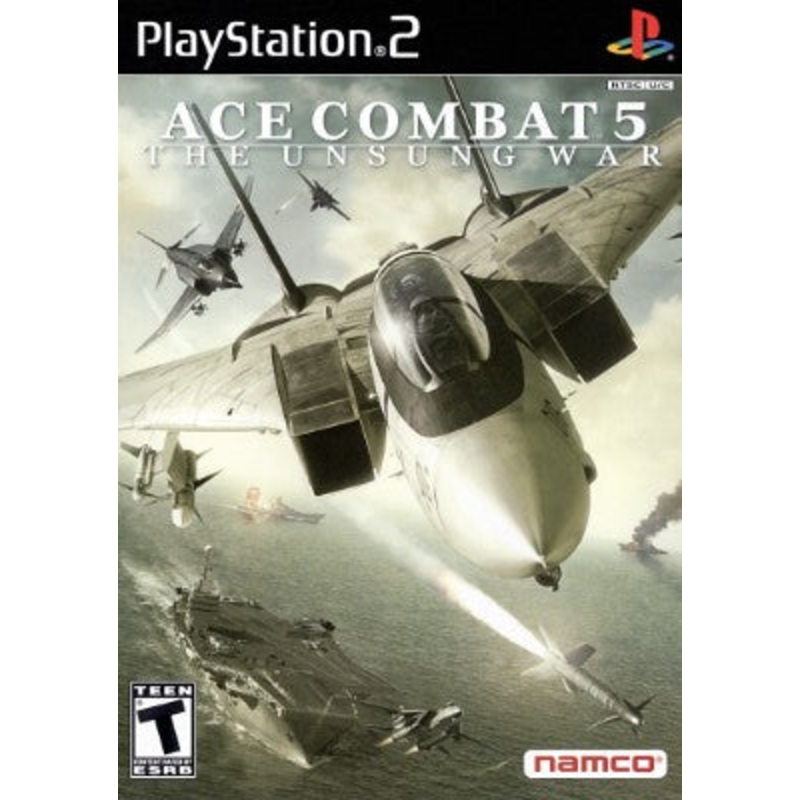 Ace Combat 5: The Unsung War Playstation 2 Complete in Box Greatest Hits
