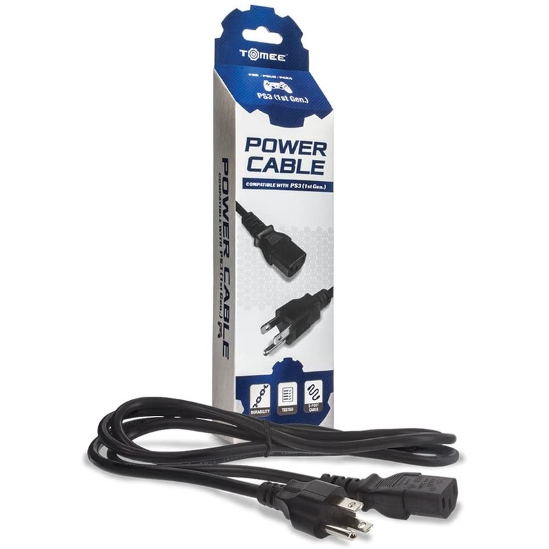 3-Prong Power Cable for PlayStation 3/Xbox 360/PC