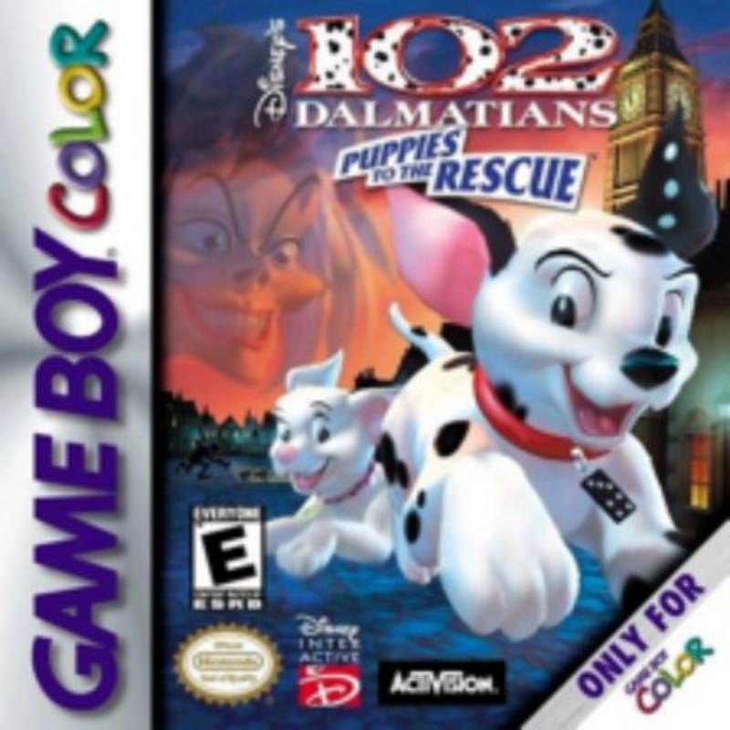 102 Dalmatians: Puppies to the Rescue Game Boy Color Cartridge Only 4