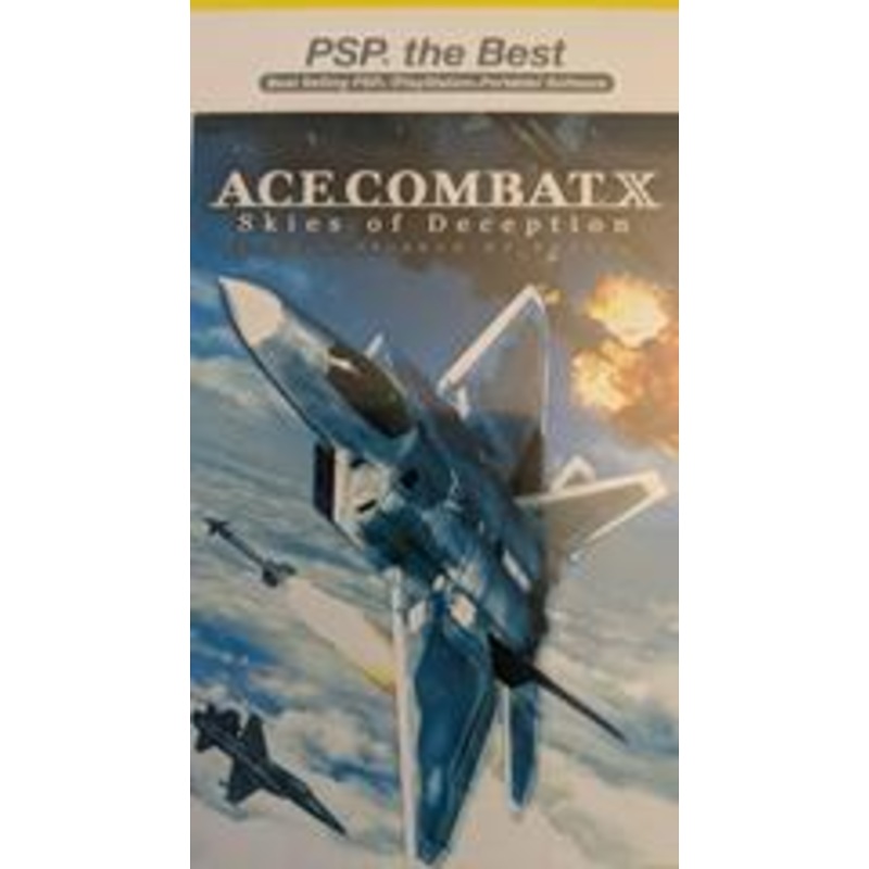 Ace Combat X: Skies of Deception Playstation Portable Complete in Box JP