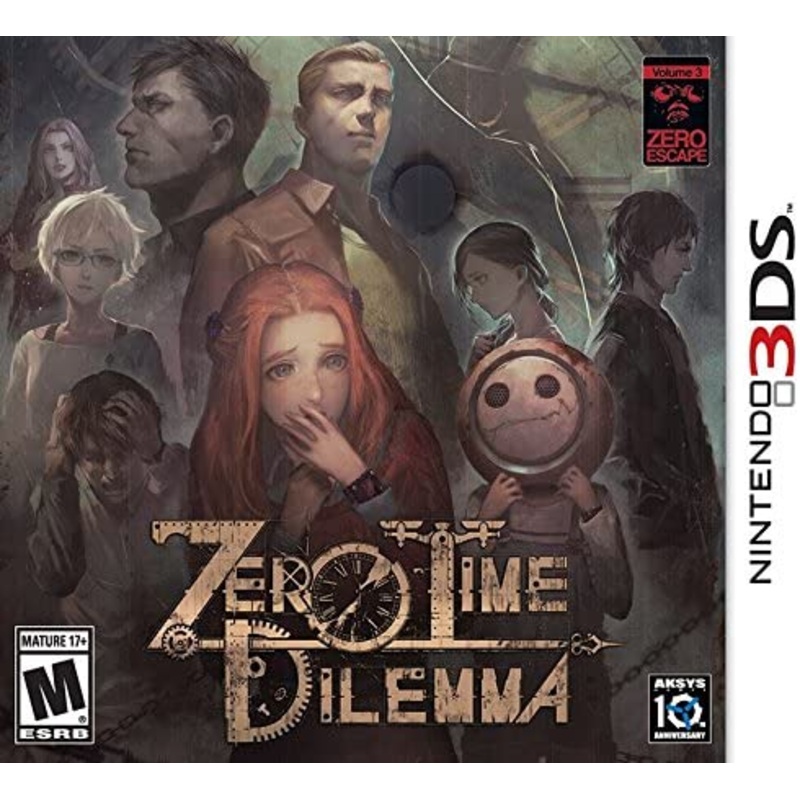 Zero Escape: Zero Time Dilemma Nintendo 3DS Complete in Box
