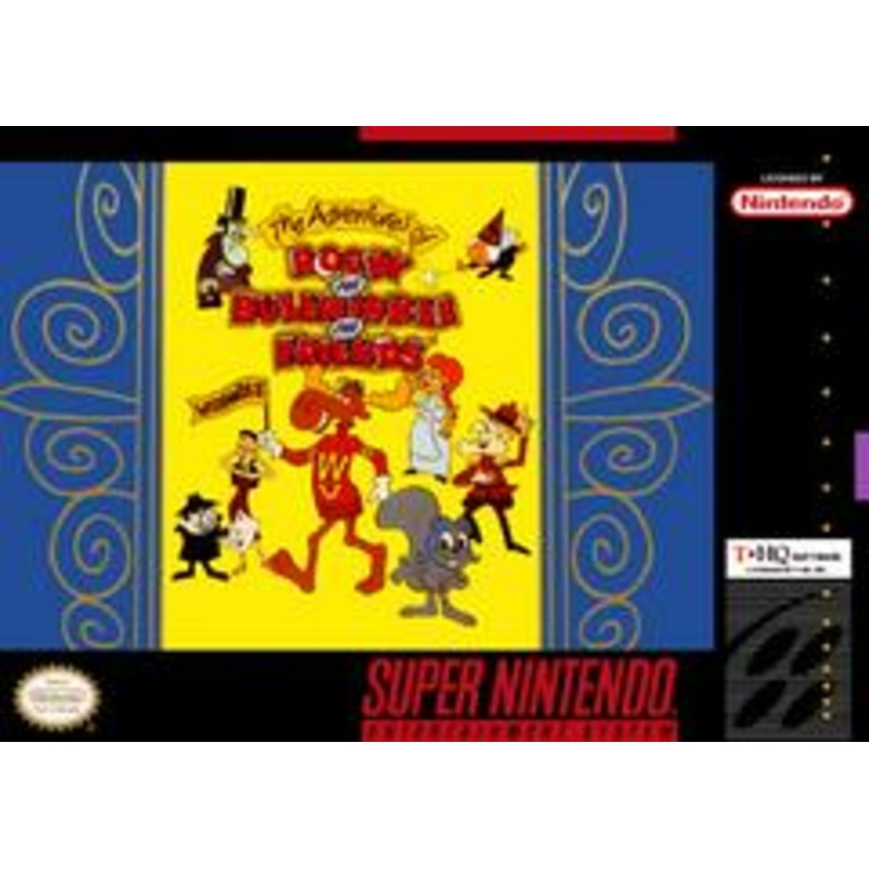 Adventures of Rocky and Bullwinkle and Friends Super Nintendo No Manual 3
