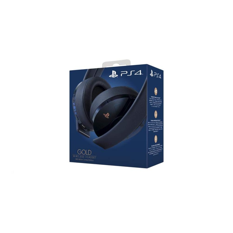 500 Million Limited Edition – Gold and Navy Wireless headset