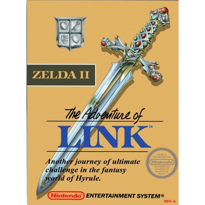 Zelda II: The Adventure of Link Nintendo Entertainment System Cartridge Only 4