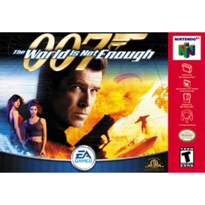 007: The World is Not Enough Nintendo 64 Cartridge Only 3