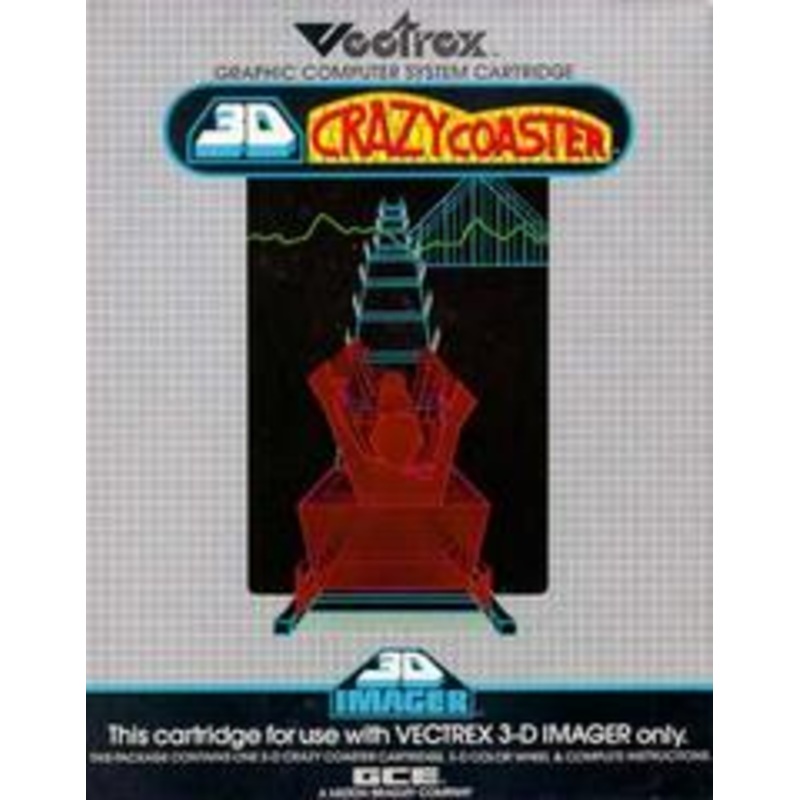 3D Crazy Coaster Vectrex Complete in Box 4