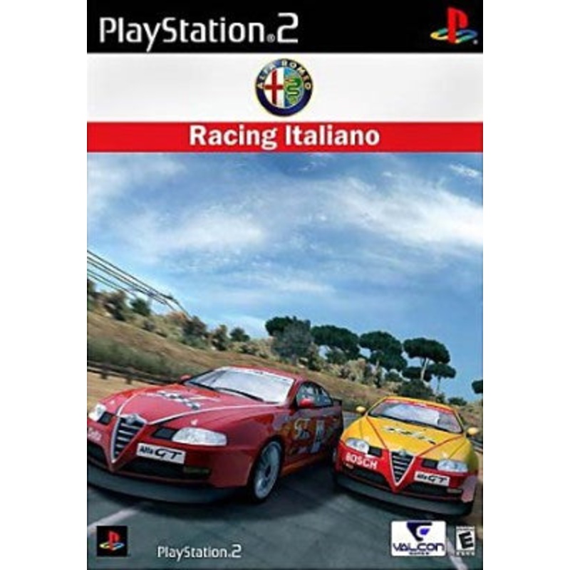 Alfa Romeo Racing Italiano Playstation 2 Complete in Box