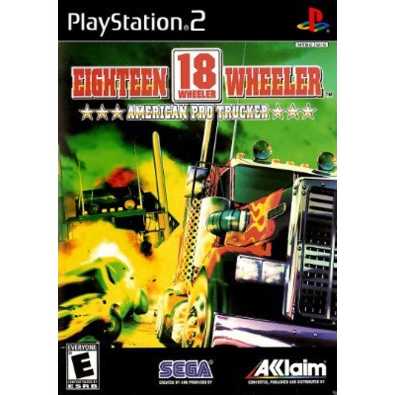 18 Wheeler: American Pro Trucker Playstation 2 Complete in Box