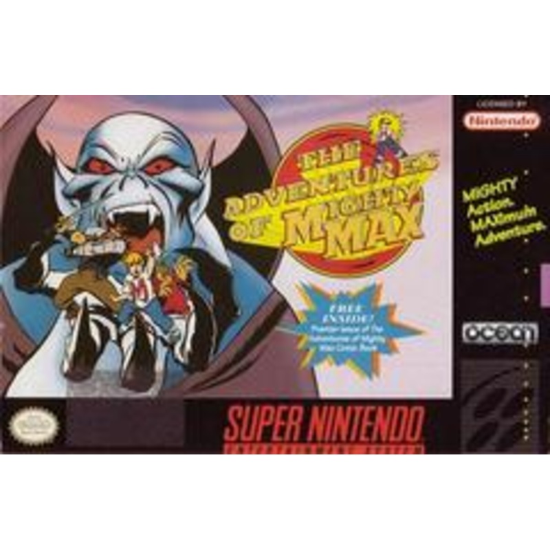 Adventures of Mighty Max Super Nintendo Cartridge Only 2